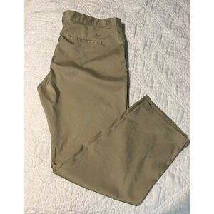 Nike Golf Tour Performance Dri-FIT Khaki Pants Mens 42x32 Tan 639779-235